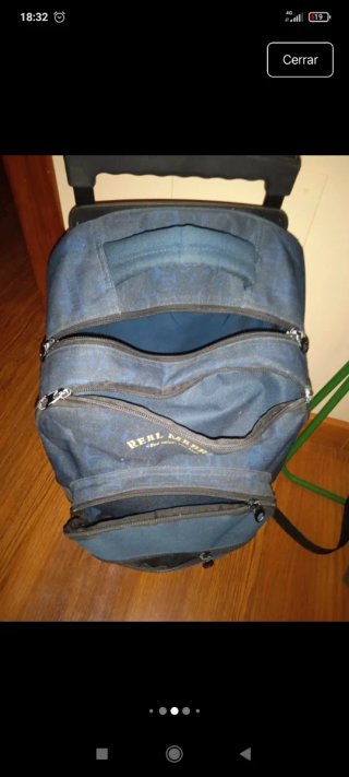 Mochila Real Madrid con ruedas