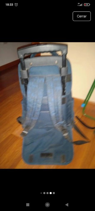Mochila Real Madrid con ruedas