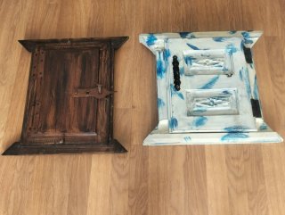 Ventanas decorativas de madera
