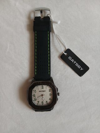 Reloj Gatsby Negro y Verde