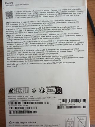 iPhone 16 Azul