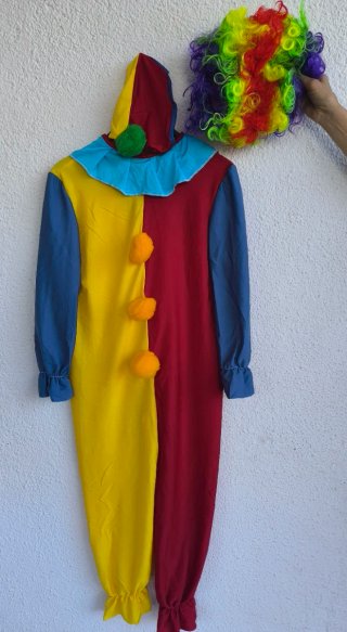 Disfraz Payaso Infantil Talla M (5-7 años)