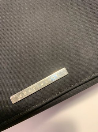 Borsa a mano Coccinelle nera in nylon