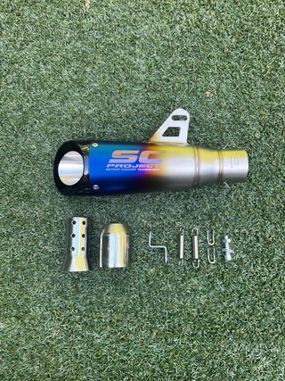 Linea completa MT 07 escape SC Project 51mm