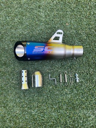 Linea completa MT 07 escape SC Project 51mm