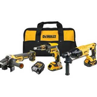 Kit Herramientas Dewalt: Taladro, Amoladora, Atorn