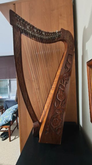 Arpa Celta Madera 22 Cuerdas