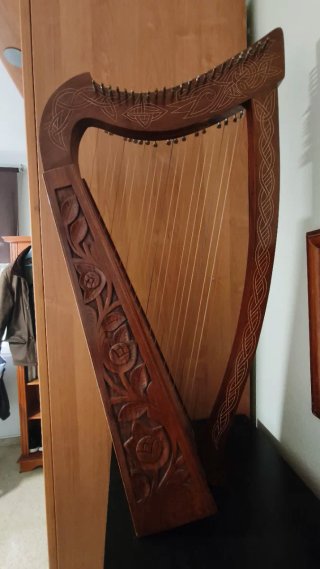 Arpa Celta Madera 22 Cuerdas