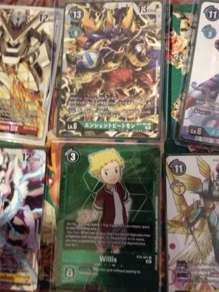 Cromos Digimon (Magnadramon, Shoutmon DX, etc.)