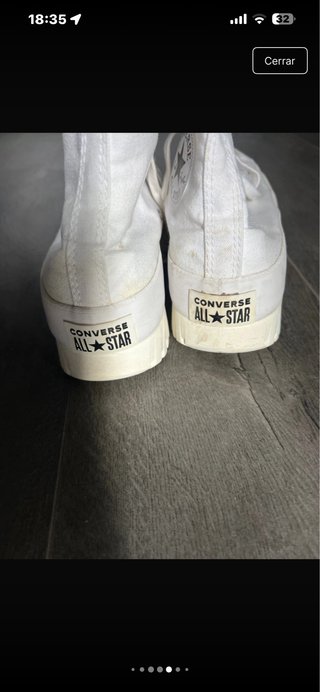 Converse All Star Blancas Talla 42