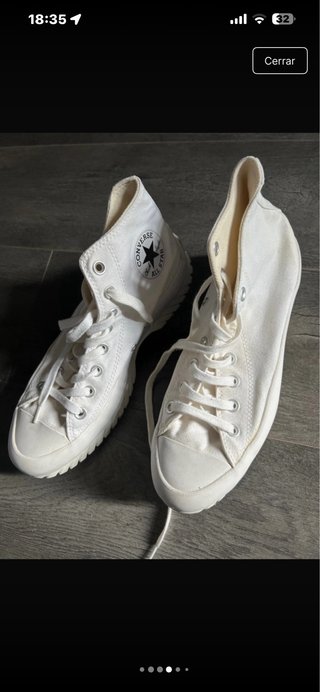 Converse All Star Blancas Talla 42