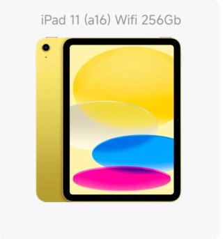 - iPad 11 (A16) Wifi 256GB Precintado + Fac