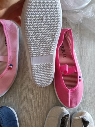 Zapatos Bailarinas Niña Estrellas, por unidad