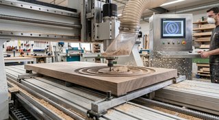 Servicio de corte en madera para carteles muebles