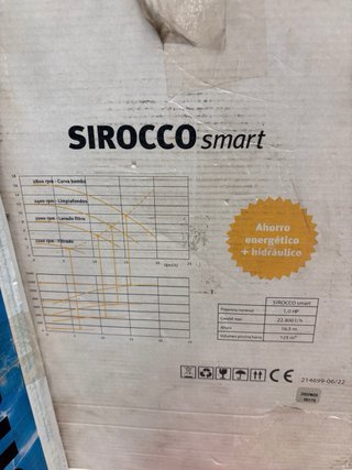 Bomba ESPA SIROCCO SMART Depuradora