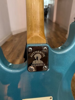 Guitarra Eléctrica Tipo Fender Azul