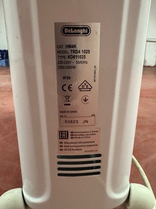 Calefactor DeLonghi 2.500w