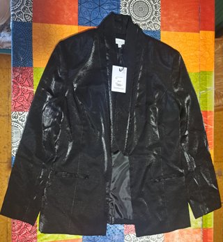 Chaqueta y pantalones negros Linea mujer talla 42