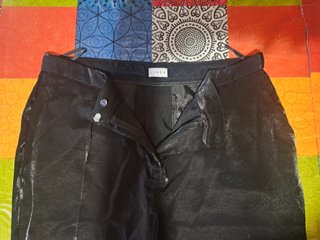 Chaqueta y pantalones negros Linea mujer talla 42