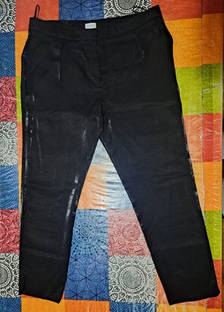 Chaqueta y pantalones negros Linea mujer talla 42