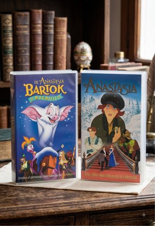 2 Películas VHS Anastasia!