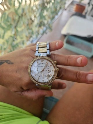 Reloj Michael Kors Dorado y Plateado