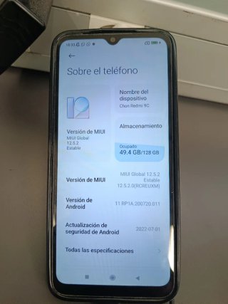 Móvil Xiaomi Redmi 9C azul
