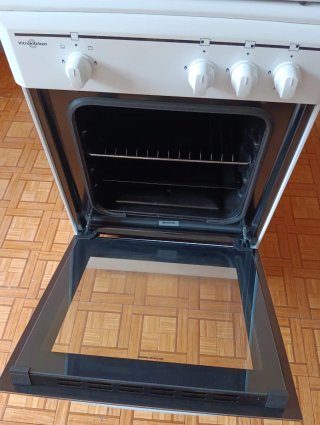 Cocina y horno de gas butano Vitrokitchen