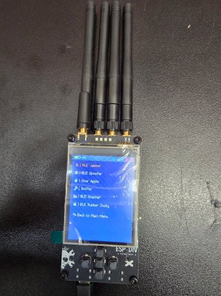Placa ESP32-DIV-V2.0 con 5 Antenas Bluetooth