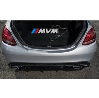 Salidas dobles de escape Mercedes tipo C63 S63 AMG
