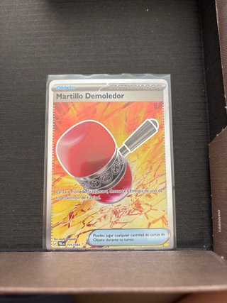 Carta Pokémon Martillo Demoledor Entrenador