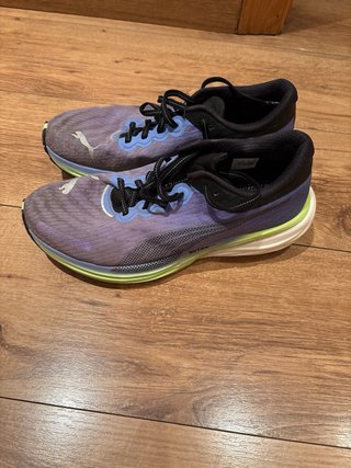 Zapatillas Puma DEVIATE 2 Nitro Azul-Verde