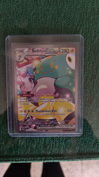 Iono's Bellibolt EX 183/159 Carta Pokémon