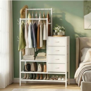 Cómoda 3 en 1 con estructura metálica