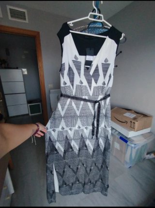 Lote vestido, zapatos y plantillas gel