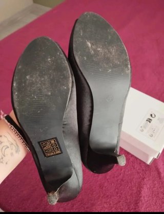 Lote vestido, zapatos y plantillas gel