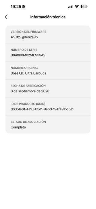 Auriculares Bose QC Ultra Earbuds Negro
