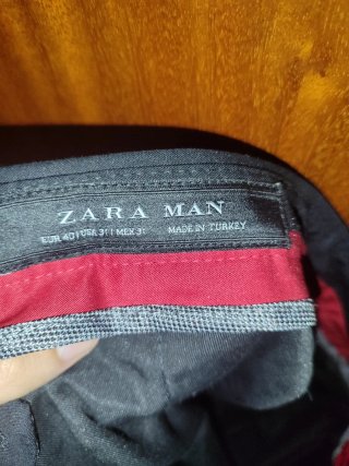 Traje de vestir Zara negro