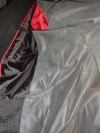 Traje de vestir Zara negro