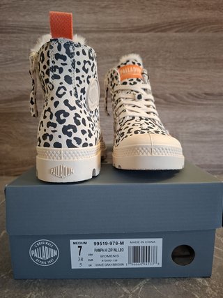 Botas Palladium Pampa Hi Leo Talla 38