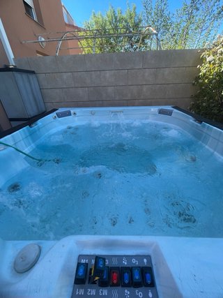 Spa Jacuzzi 6 Personas Azul/Blanco