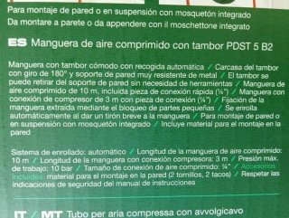Tambor Aíre Comprimido PARKSIDE
