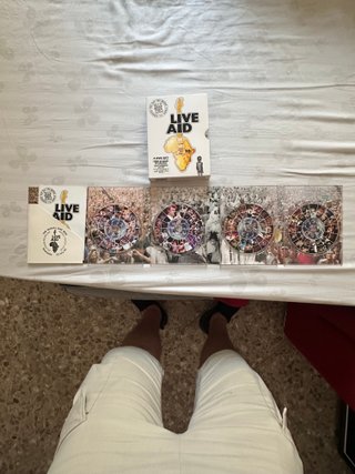 Cofanetto Live Aid 4 DVD