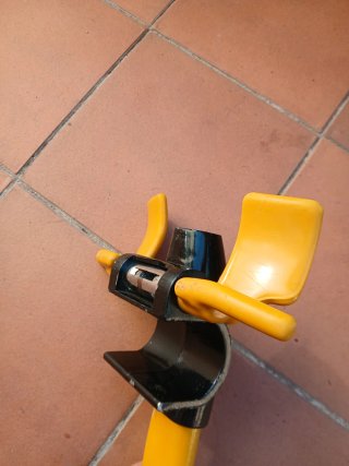 Barra seguridad coche con 2 llaves