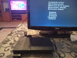 PS2 Slim con Accesorios,LEER, FUNCIONA PERFECT
