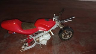Mini Moto clásica de gasolina