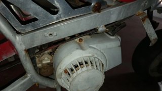 Mini Moto clásica de gasolina