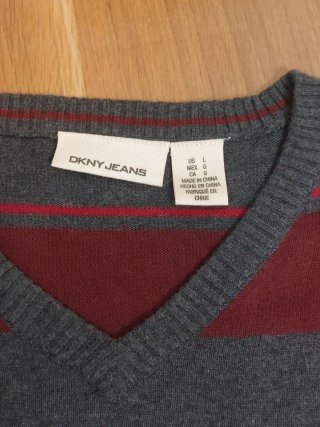 Jersey DKNY Hombre Talla L