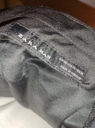 Traje Zara Negro Hombre Talla M