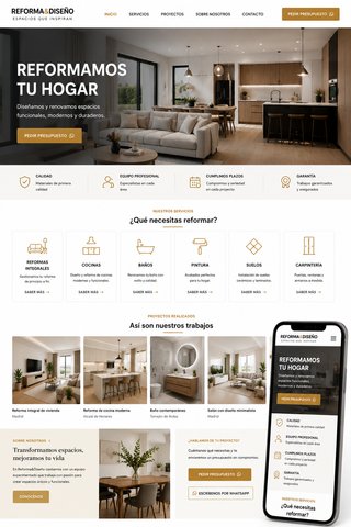 Diseño de páginas web para negocios | Web profesio